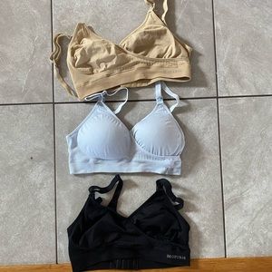 Nursing bras 3 pack